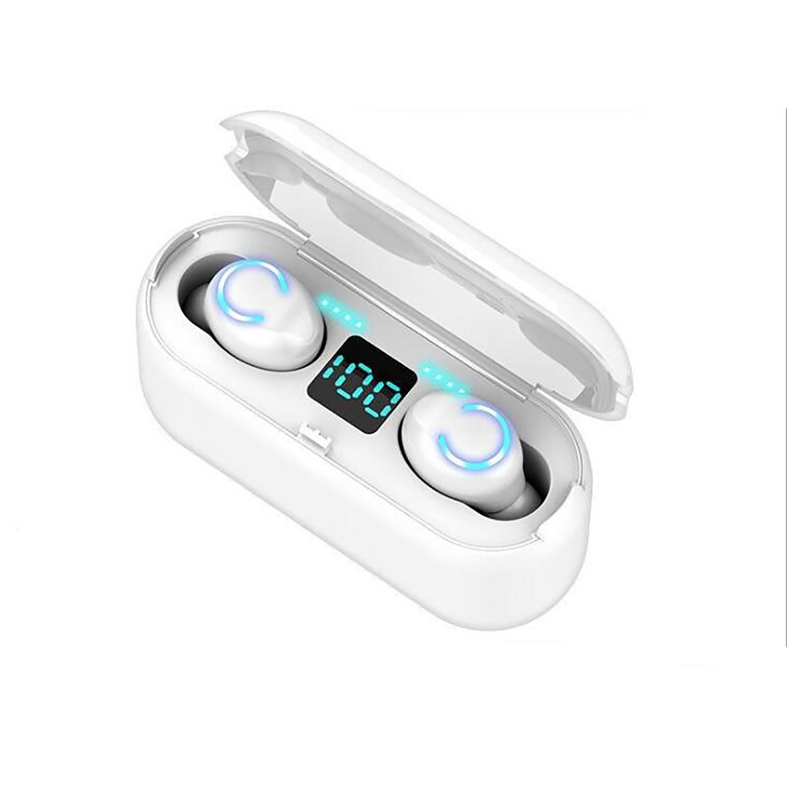 

Bluetooth-наушники для Android, беспроводные наушники, водонепроницаемые IPX7 белый