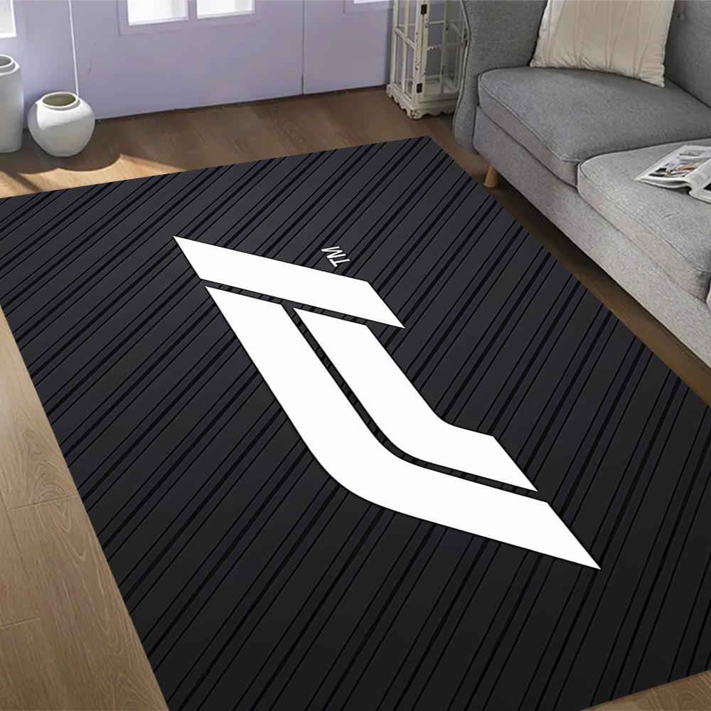 Tappeti Antiscivolo a Tema Icone di Velocità Formula 1 - Decorazioni per la Casa in Poliestere, Adatti per Camere da Letto, Soggiorni, Ingressi, Studi e Decorazioni