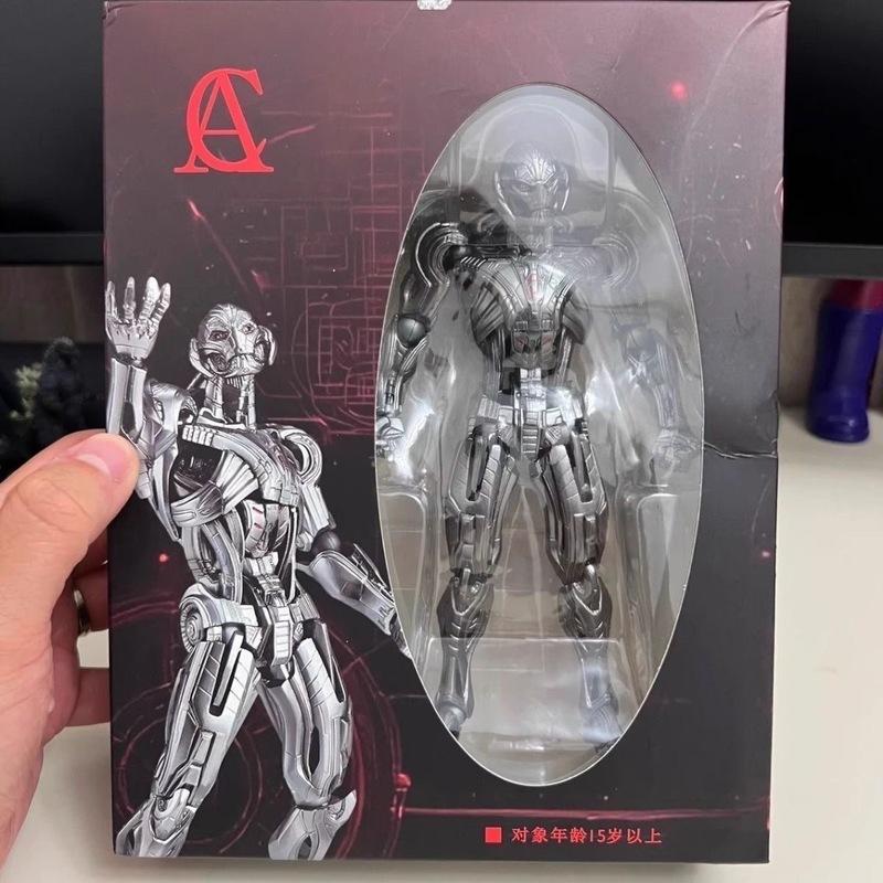 

The New Ko Version Of Yamaguchi-Style Ocean Hall Aochuang Era Villain Ultron Iron And Steel Spider-Man Ac Joint Can Do Toys Kid Friendly Entertaining
