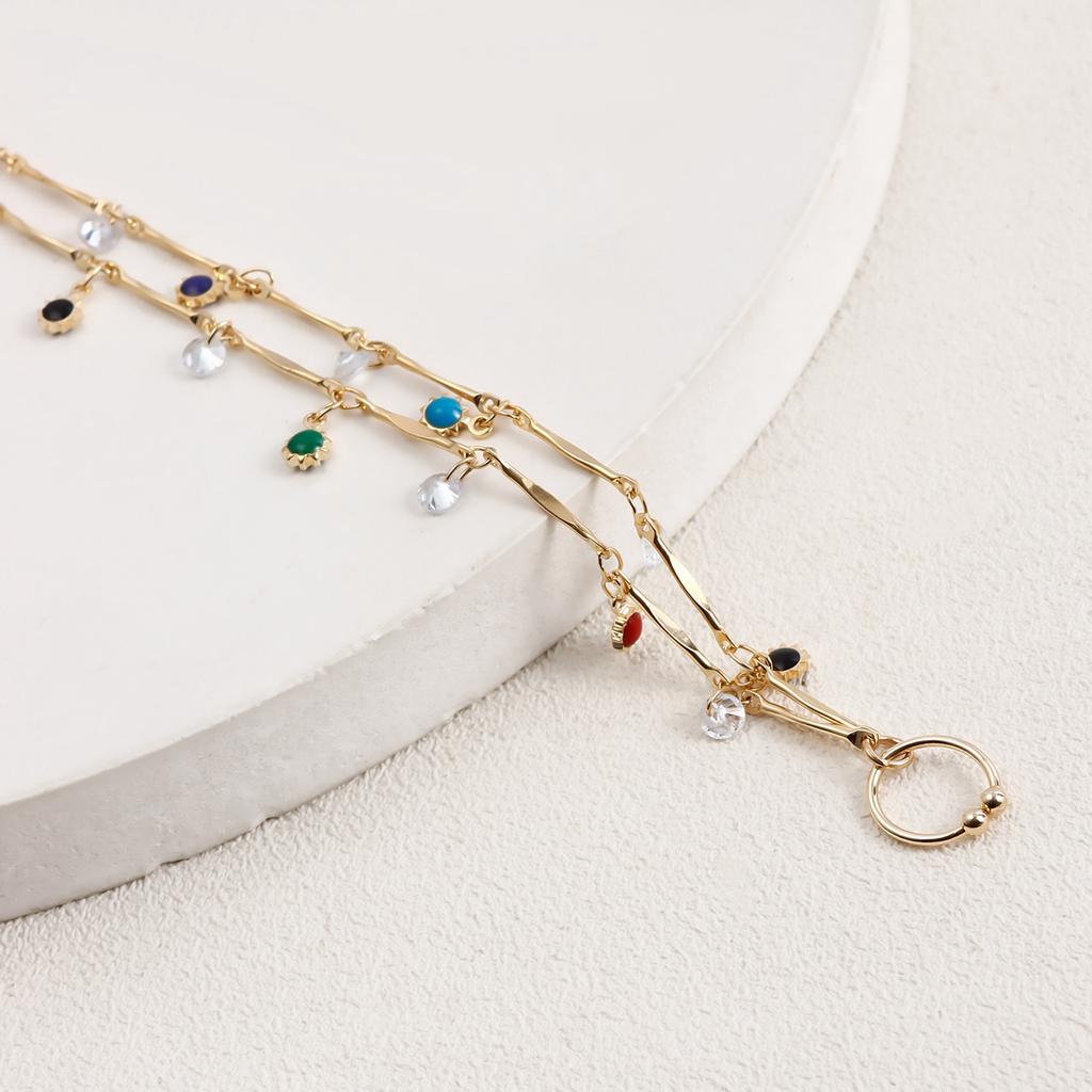 Nose  S Hoop Chain Tassel Ethnic   Double Layers Nose  S Ear S Hoop Chain for Women Girls