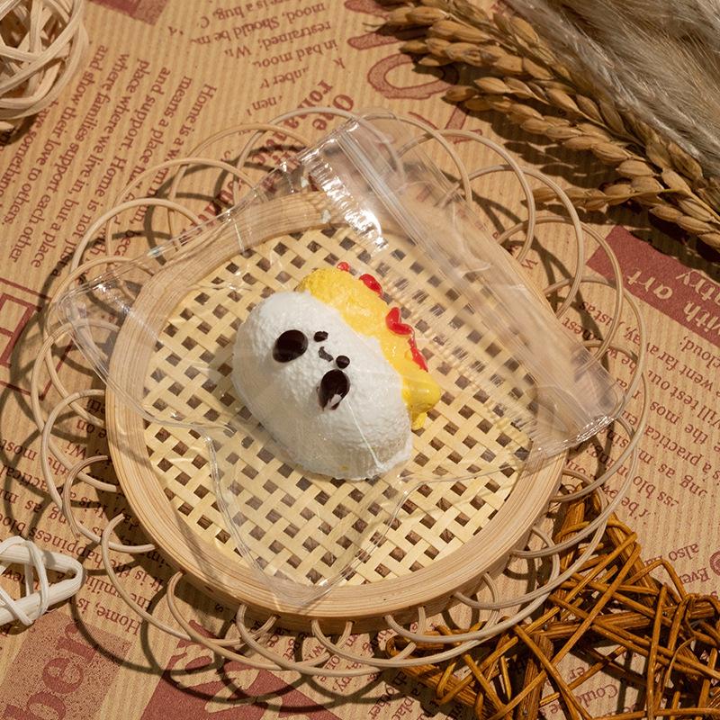 Silicone Simulated Food Squishy Slow-rebound Kids Toys, Handmade Ornaments for Street Stalls, Squeeze Stress Relievers
