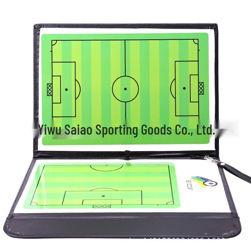 Foldable Magnetic Football Tactics Board with Pen