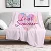 Cruel Summer Throw Blanket Flannel Fleece Soft Warm Throw Blanket