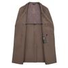 New middle-aged men's autumn double-sided woolen coat dad's autumn and winter woolen coat mid-length casual