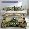3pcs Custom Name The Fellowship of the Ring Bedding Set,Includes 1 Duvet Cover and 2 Pillowcases,All-season Bedroom Decor