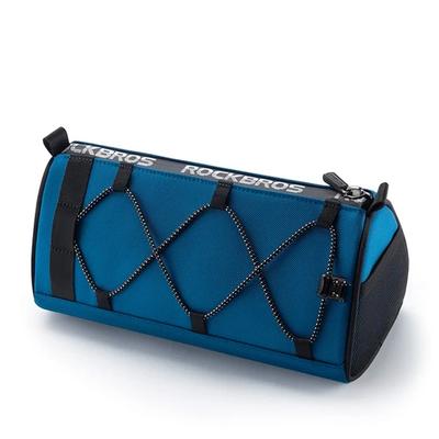 2in1 Fahrrad-Lenkertasche mit Schultergurt 15L Blau
