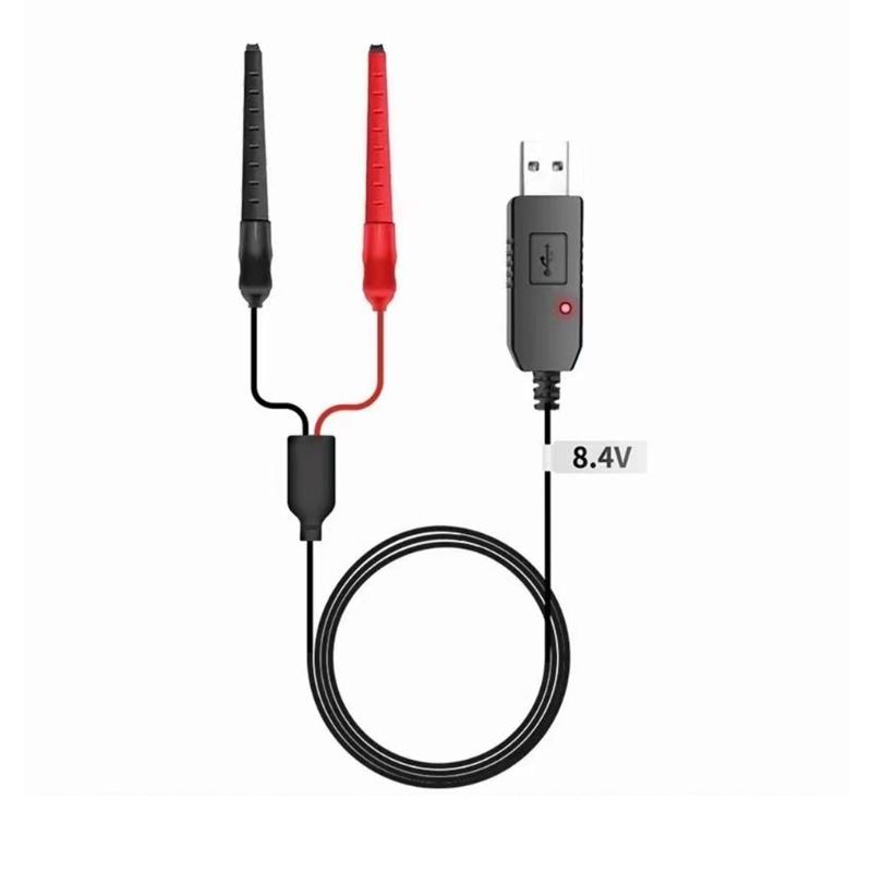 Two Way Radio USB Charging-Clamp for UV-5R UV-82 BF-888S TYT-Retevis Walkie-Talkie 2-Way Transceiver Charger-Cable Cord