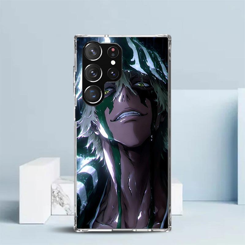 Bleach Kisuke Urahara Phone Case For Samsung Galaxy S24 S25 Edge S26 Ultra S22 S23 Plus S21 + S20 FE Soft TPU Back Cover Galaxy