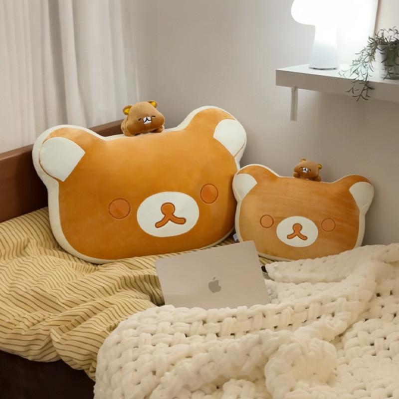 Relax Bear Plush Toy Pillow With Soft Material For Sleep Comfort And Cuddle Comfort