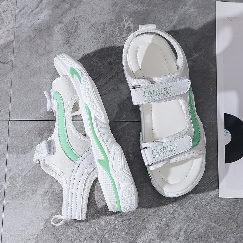 Letní dívčí lehké venkovní ležérní sandály Dámské plážové boty Pantofle pro dívky