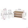 1/12 Scale Dollhouse Furniture Set for Model Toy Decoration