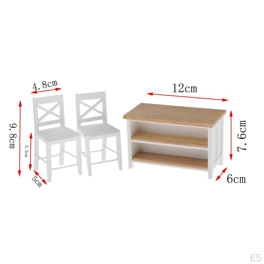 1/12 Scale Dollhouse Furniture Set for Model Toy Decoration