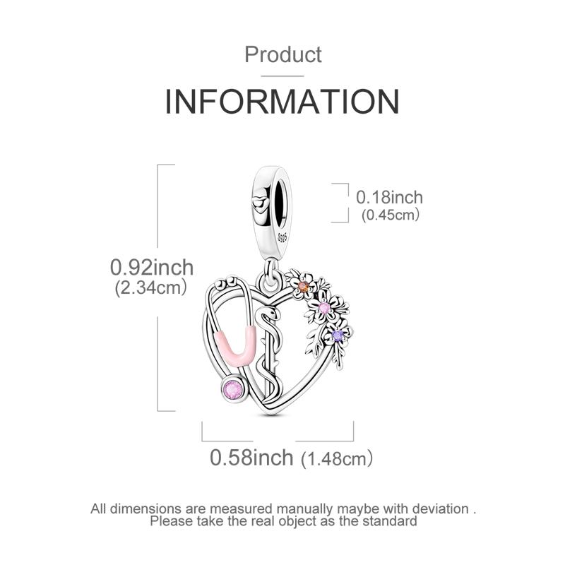 Original Copper Rabbit Robot Facial Rotation Charms Inlaid Zirconium Pendants Fit Bracelet Jewelry Gift Marking