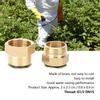 2 Stück G1/2 DN15 Zentrifugal Messing Verstellbare Sprühdüse Gartenbewässerung Mikroregner