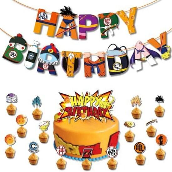 32-piece set Dragon Ball birthday decorations balloon balloons happy garland character childrens decoration party