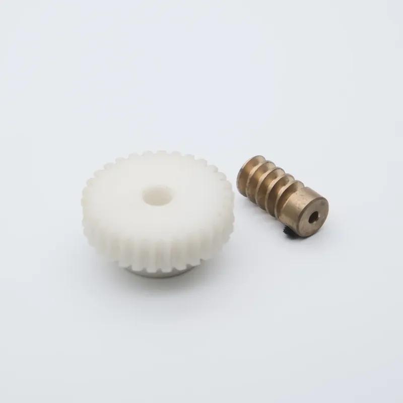 0.8M 1:40 POM Worm Reduction Gear DIY Smart Home Accessories Electronic Remote Control Electronic Lock Gear
