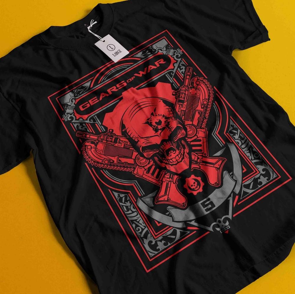 

Futuristic Soldier T-Shirt Sci-Fi Video Game Inspired Graphic Tee Unisex War Top 4XL