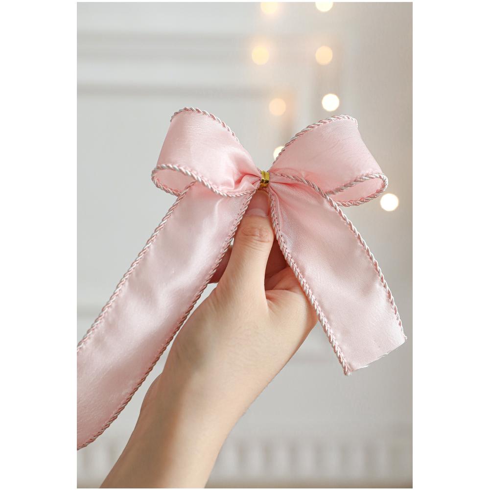 2m Length Christmas Ribbon Satin Bow Wrapping Band Easy To Use
