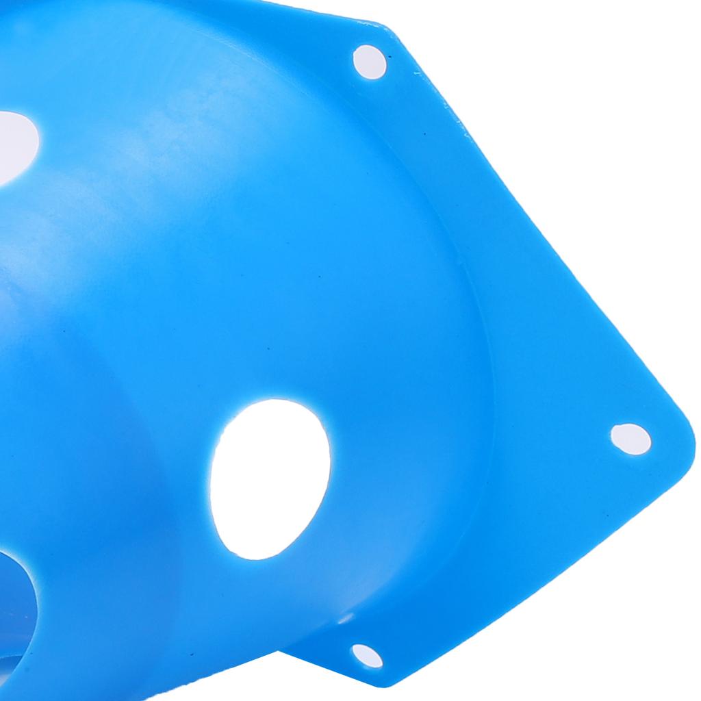 23cm/9.1in Football Barrier Multicolor Portable Skating Marker Basketball Training Cones Football Barrier Multicolor Cones