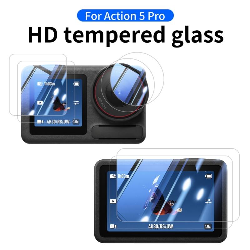 Silicone Protective Cover For Action 5pro Action Camera With Anti Scratch Lens Cover And Wrist Strap Accessories