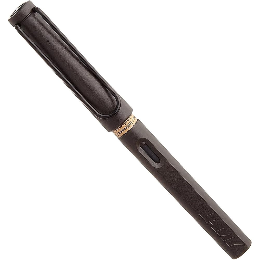 LAMY Ramy Safari Safari Fountain Pen Charcoal Black Size B (Bold) [Parallel Imported]