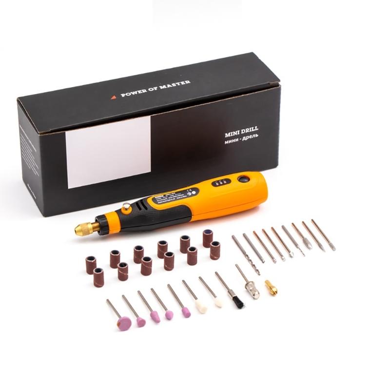 3.6V Wireless  Rotary Tool Pen with Adjustable Speeds & Type C Charging Easy To Use for Precisions Engraving & Polishing