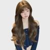 Sihuan Women's Long Curly Wig - Natural, Sweet, Lifelike Full Head Wig for Daily Summer Wear