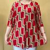 Add Fat and Wear to a Rich Lady's Bottoming Shirt Mid-sleeve Top and Small Shirt