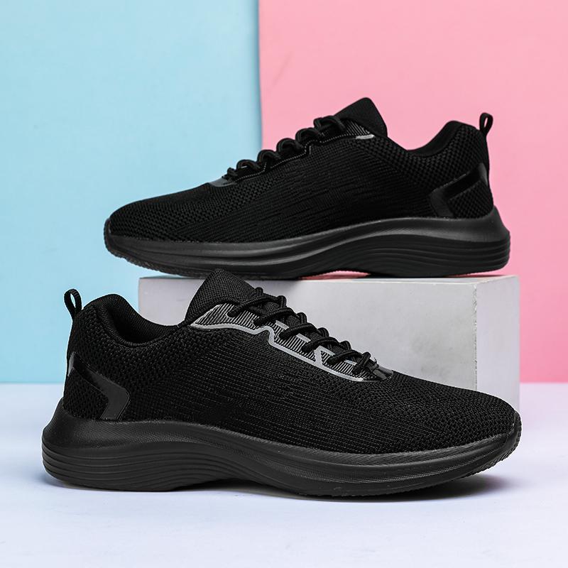 Fashion Sneakers Women Lightweight Summer Mesh Breathable Comfortable Outdoor Flat Breathable Big Size Running Shoes Fashionable Anti Sl