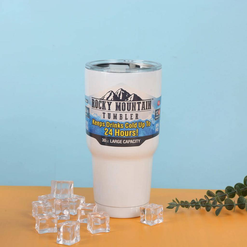 New Fashion Thermo Bottle 30Oz Car Cup Termos Stainless Steel Coffee Beer Juice Mugs Water Thermos for Men