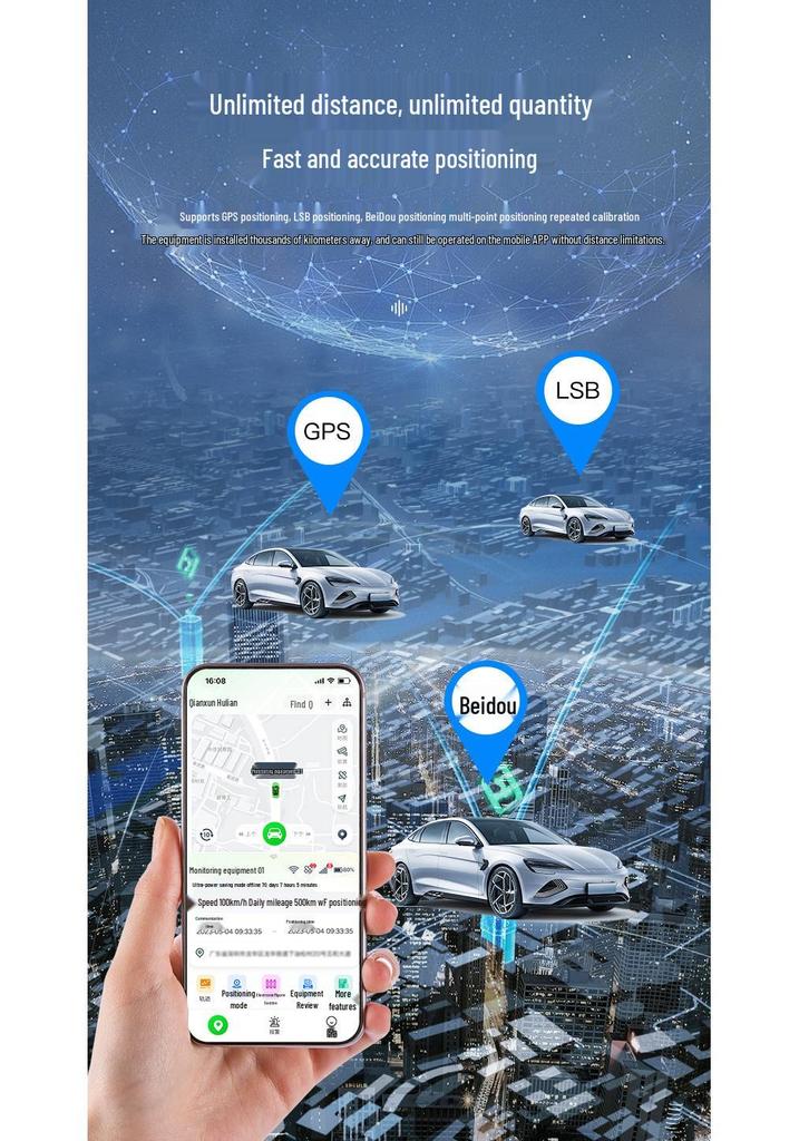 BeiDou GPS OBD Car Anti-theft Tracker - Plug & Play, No Installation Required