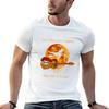 On A Dark Dessert Highway Witch Riding Broomstick Guitar T-Shirt Man T Shirts for Men Funny T S