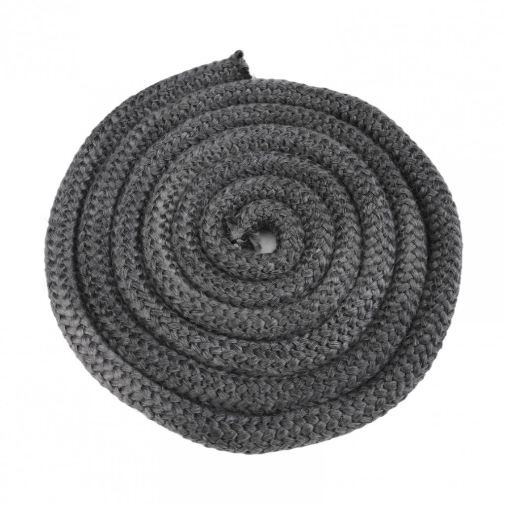 Fireplace Sealing Rope Stove Door Rope Black Gasket Cord