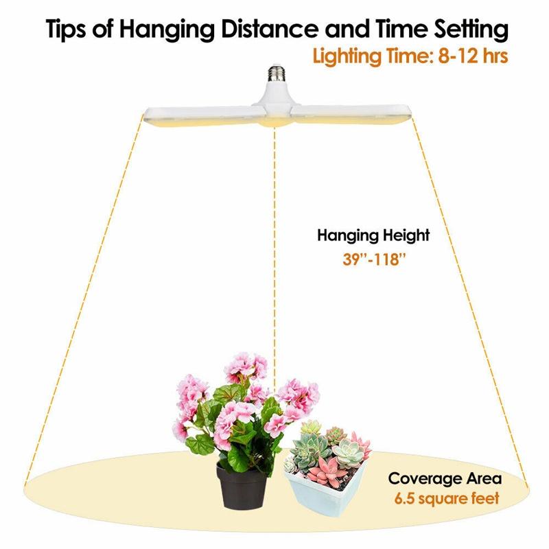 100W 150W 200W AC85-265V E27 Plant Lights Bulb Phytolamp Warm White for Indoor Greenhouse Vegs New Design Full Spectrum LED Grow Light