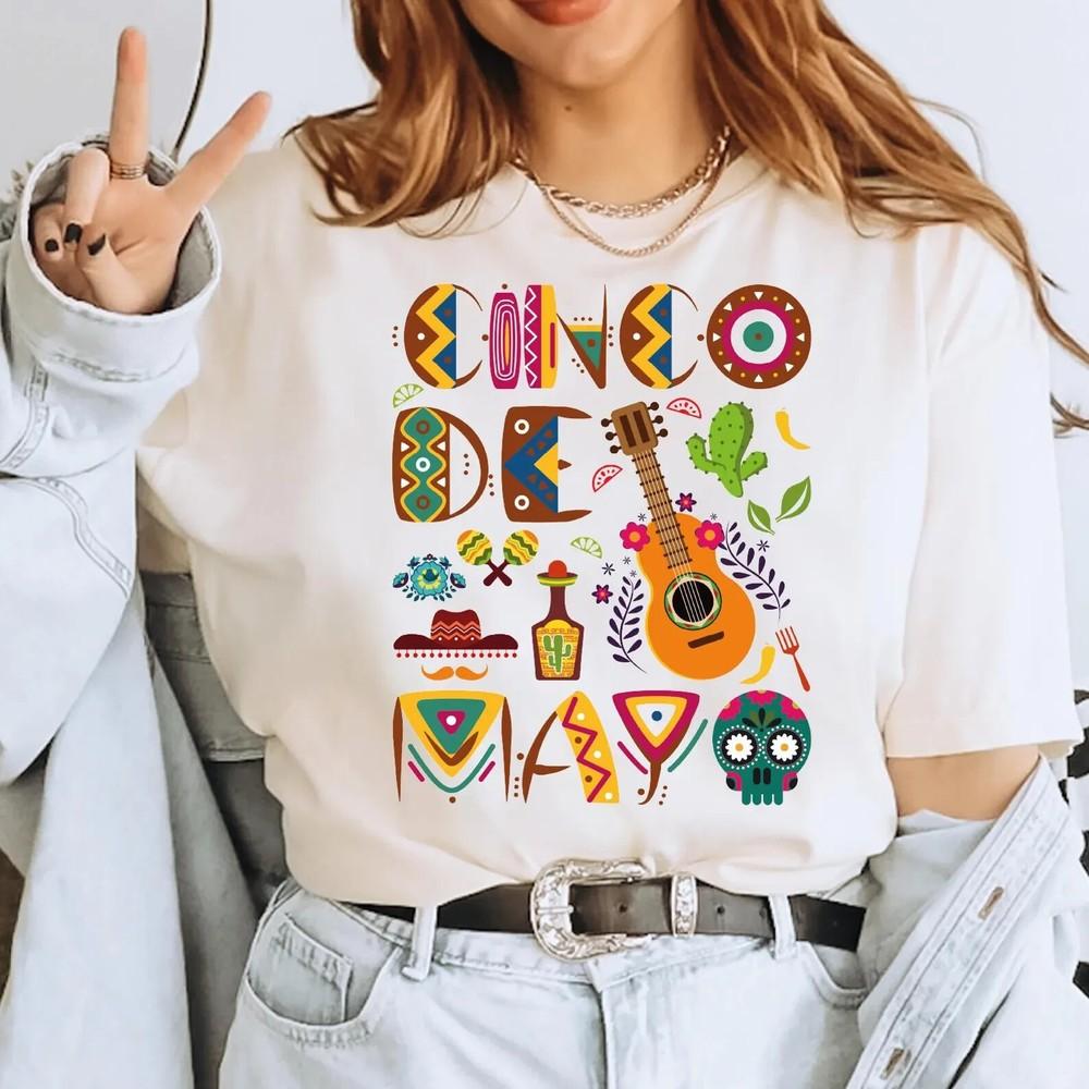 Cinco De Mayo Comfort Colors Shirt, Cinco De Mayo Shirt, Mexican Shirt Unisex T-Shirt XXXL