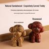 Sandalwood Zodiac Dog Keychain & Lanyard for Men and Women