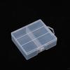 Battery Storage Holder Plastic Transparent Container For Maximum 24 X Aa Aaa Batteries Organizer Box Case