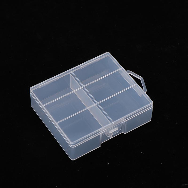 Battery Storage Holder Plastic Transparent Container For Maximum 24 X Aa Aaa Batteries Organizer Box Case