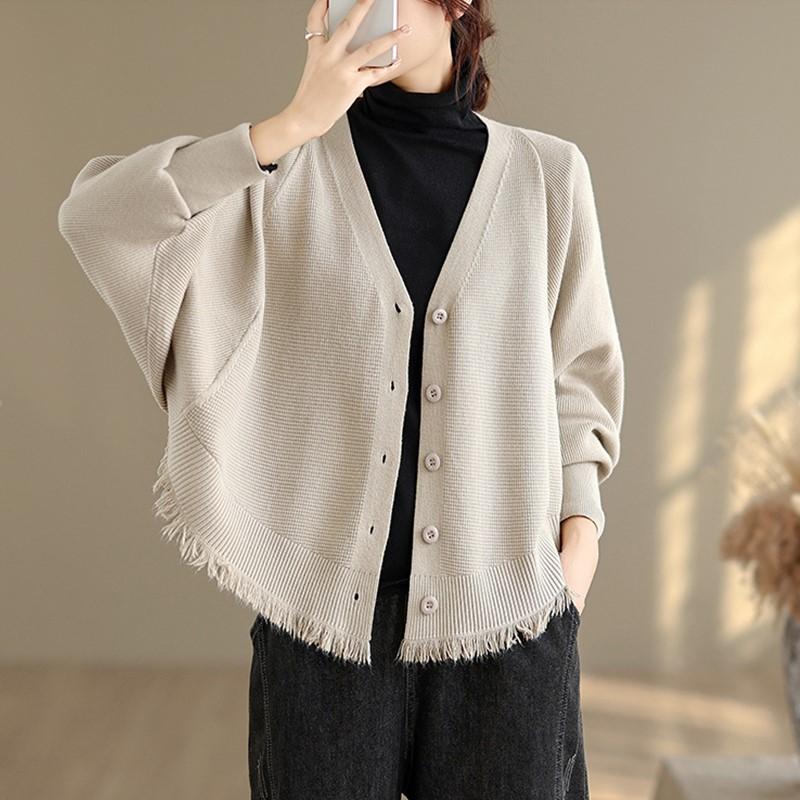 

вязаный винтажный повседневный свободный весенний осенний зимний женский кардиган свитер для женщин свитера одежда