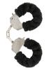 Handcuffs with Black Fur