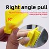 4Pcs Car Dent Repair Film Paint Dent Removal and Repair Right Plastic Puller Concave Pulling Edge Right Angle Pulling
