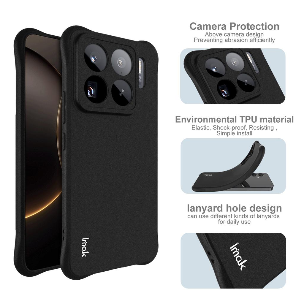 IMAK For Xiaomi 15S Pro Case TPU Phone Cover Airbag Shockproof Protection