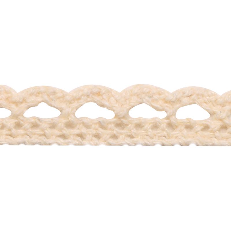 Cotton Knitted Lace Trim for DIY Crafts and Home Decor