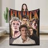 The Hunger Games Finnick Odair Blanket Flannel Spring/Autumn  Breathable Warm Throw Blanket for Home Car Rug Piece