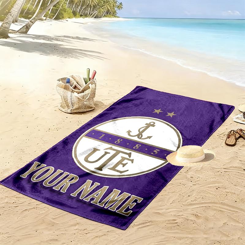 Custom Name Jpest Fc Print Beach Towel, Large Soft Quick Dry Towel for Beach Camping Swimming