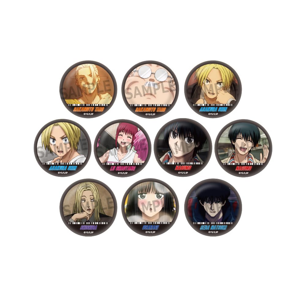 

TV Anime SAKAMOTO DAYS Trading Can Badge Vol.1 Box