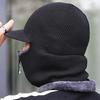 Winter New Men Warm Wool Knitted Hat Cap Visor Beanie Ear Protection Cycling Bicycle Outdoor Windproof Thick Cozy Scarf