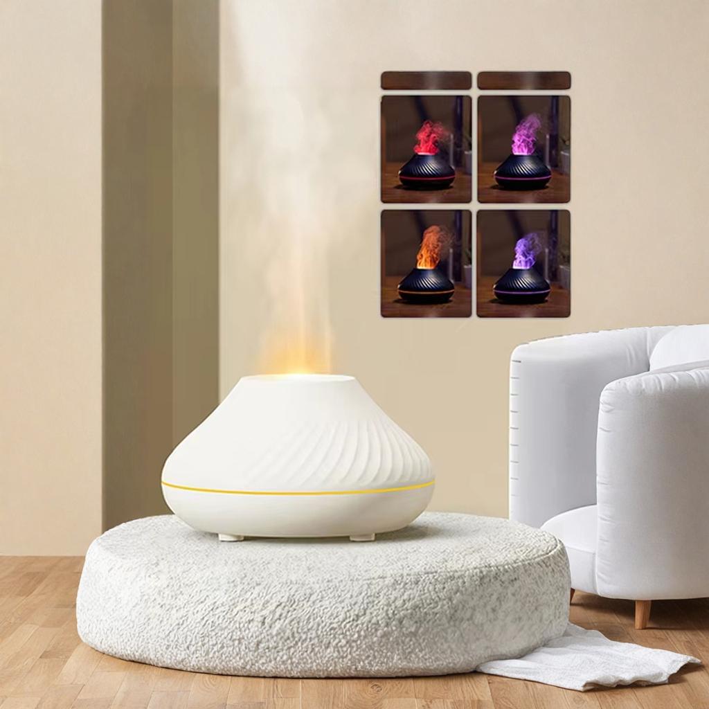 USB Aroma Diffuser Humidifier Desktop Device with EU 2A Charger