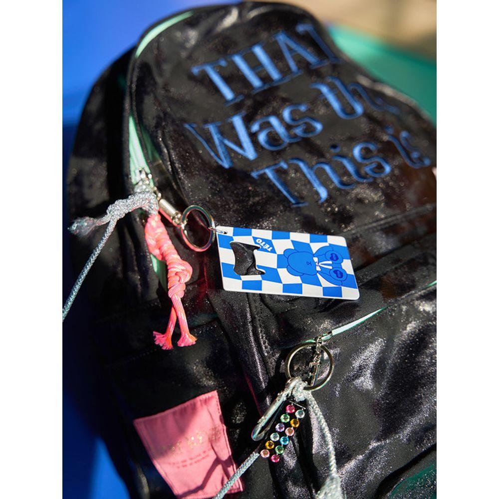 

TETO Teto Pixel Blue Tetobear Opener Keychain Pixel Blue