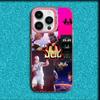 Rapper Jul Phone Case For iPhone 16,15,14,13,12,11,Mini,Pro,MAX Pink Matte Silicone Cover